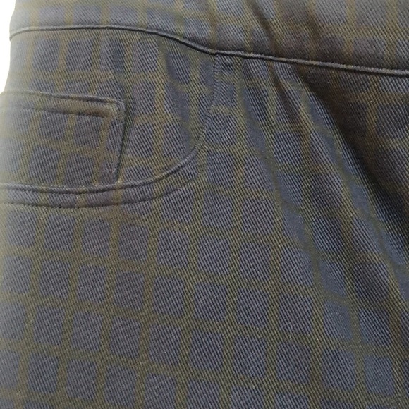 NWOT Spanx Jeanish Checked Legging 1X - Picture 5 of 9